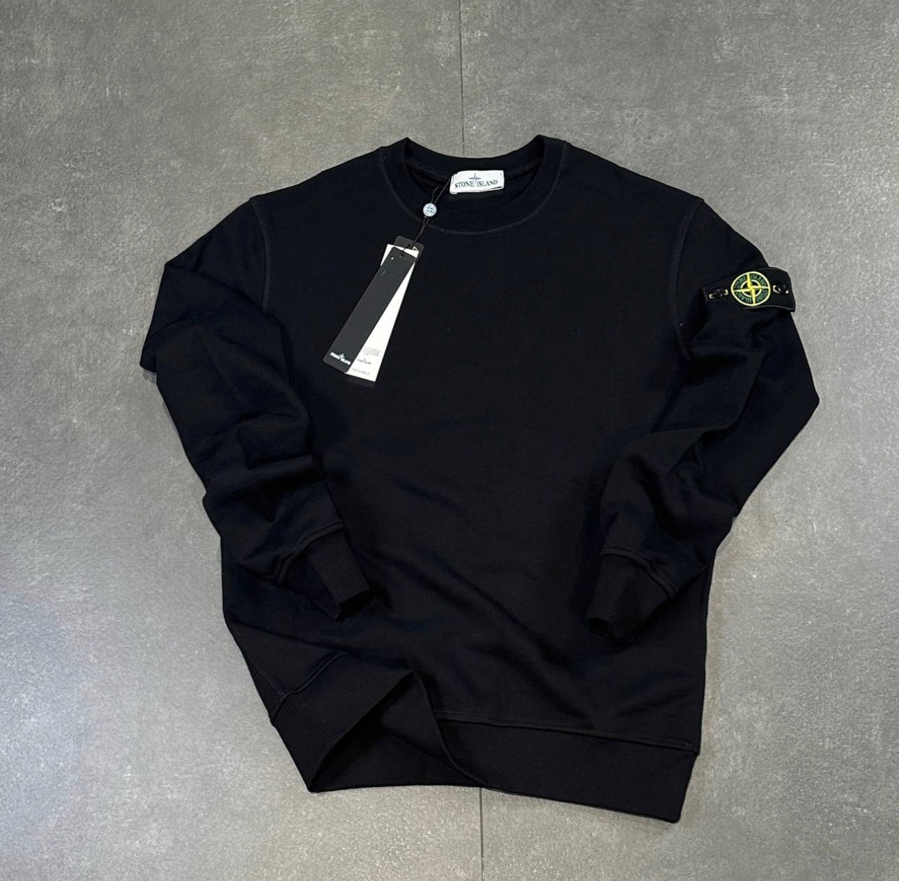 Stone Island Φουτερ Μαύρο