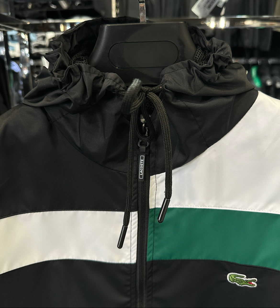 LACOSTE ΣΕΤ - ΜΑΥΡΟ ΠΡΑΣΙΝΟ B77