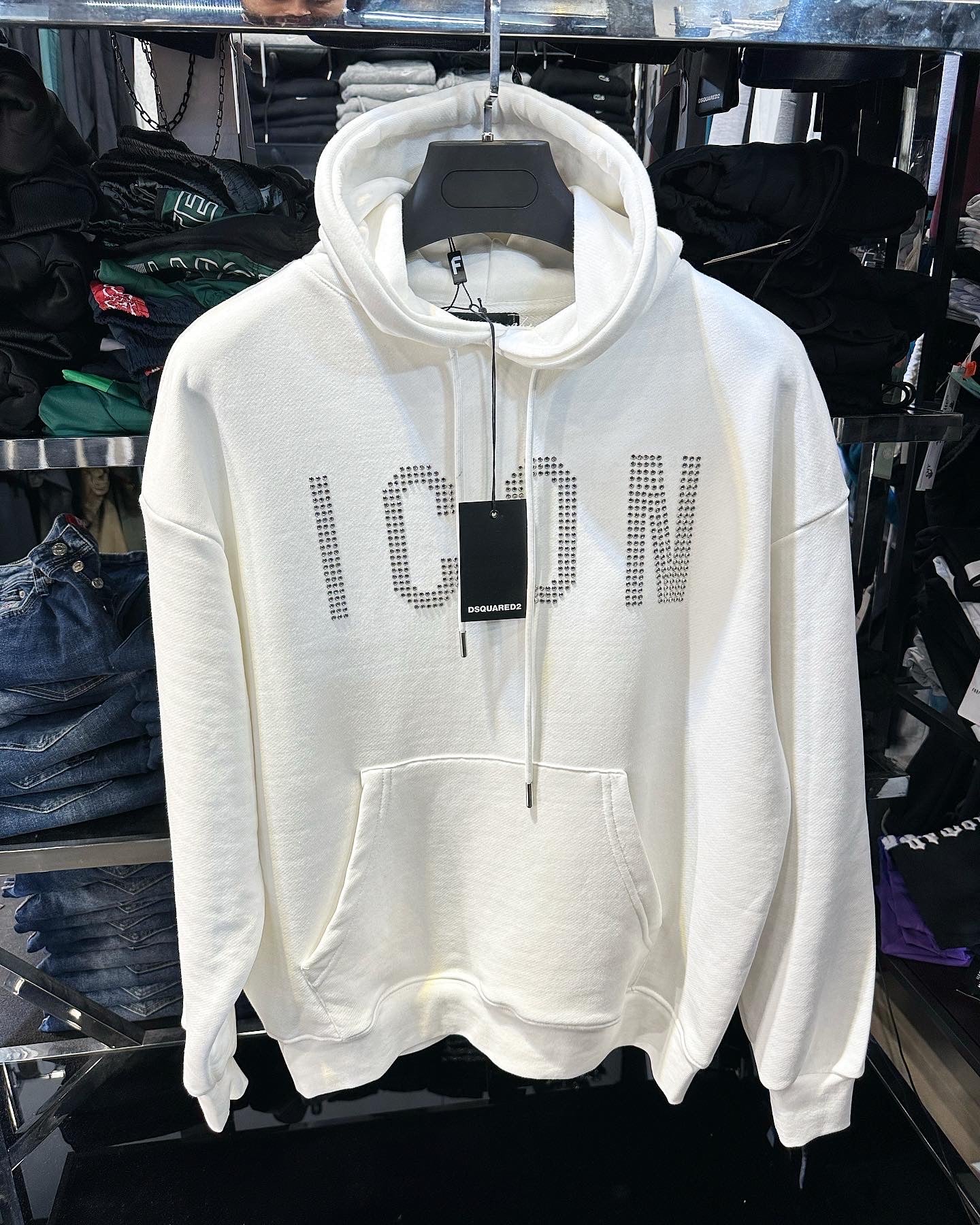 Dsquared2 Hoodie White 2024