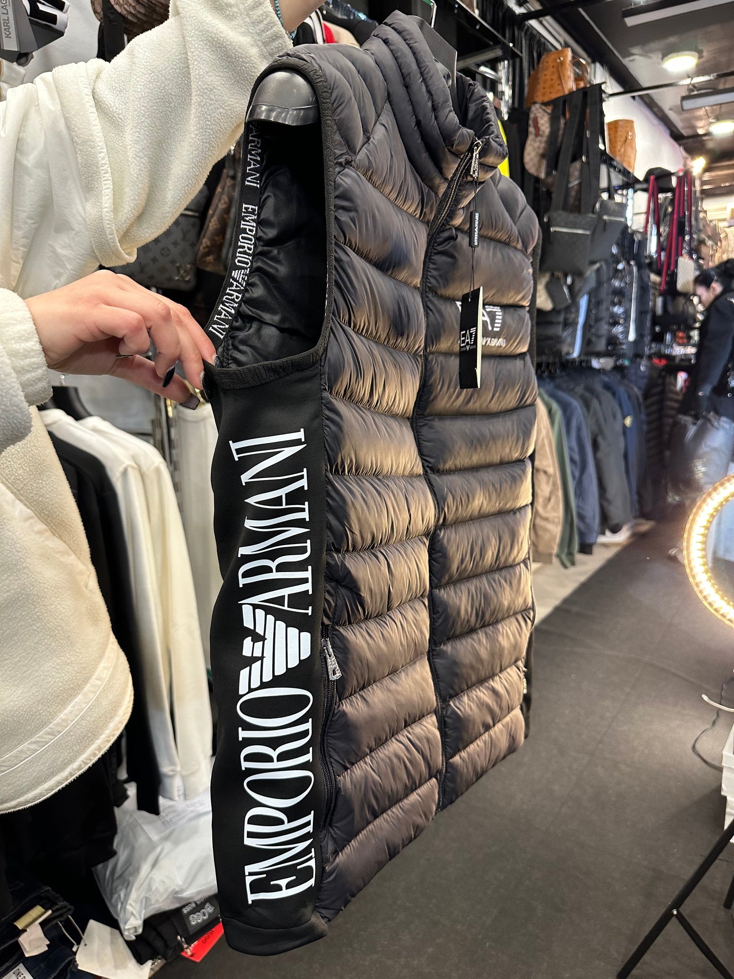 GIORGIO ARMANI EA7 ΑΜΑΝΙΚΟ ΜΠΟΥΦΑΝ