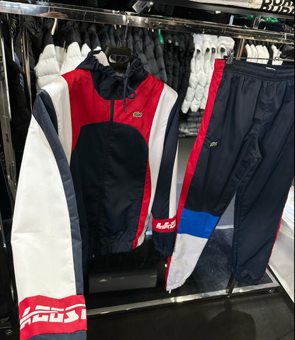 LACOSTE ΣΕΤ -ΚΟΚΚΙΝΟ ΜΠΛΕ C90