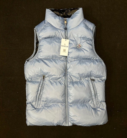 MONCLER - ΓΑΛΑΖΙΟ ΑΜΑΝΙΚΟ ΜΠΟΥΦΑΝ