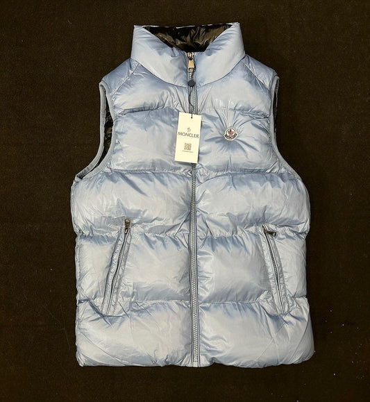 MONCLER - ΓΑΛΑΖΙΟ ΑΜΑΝΙΚΟ ΜΠΟΥΦΑΝ