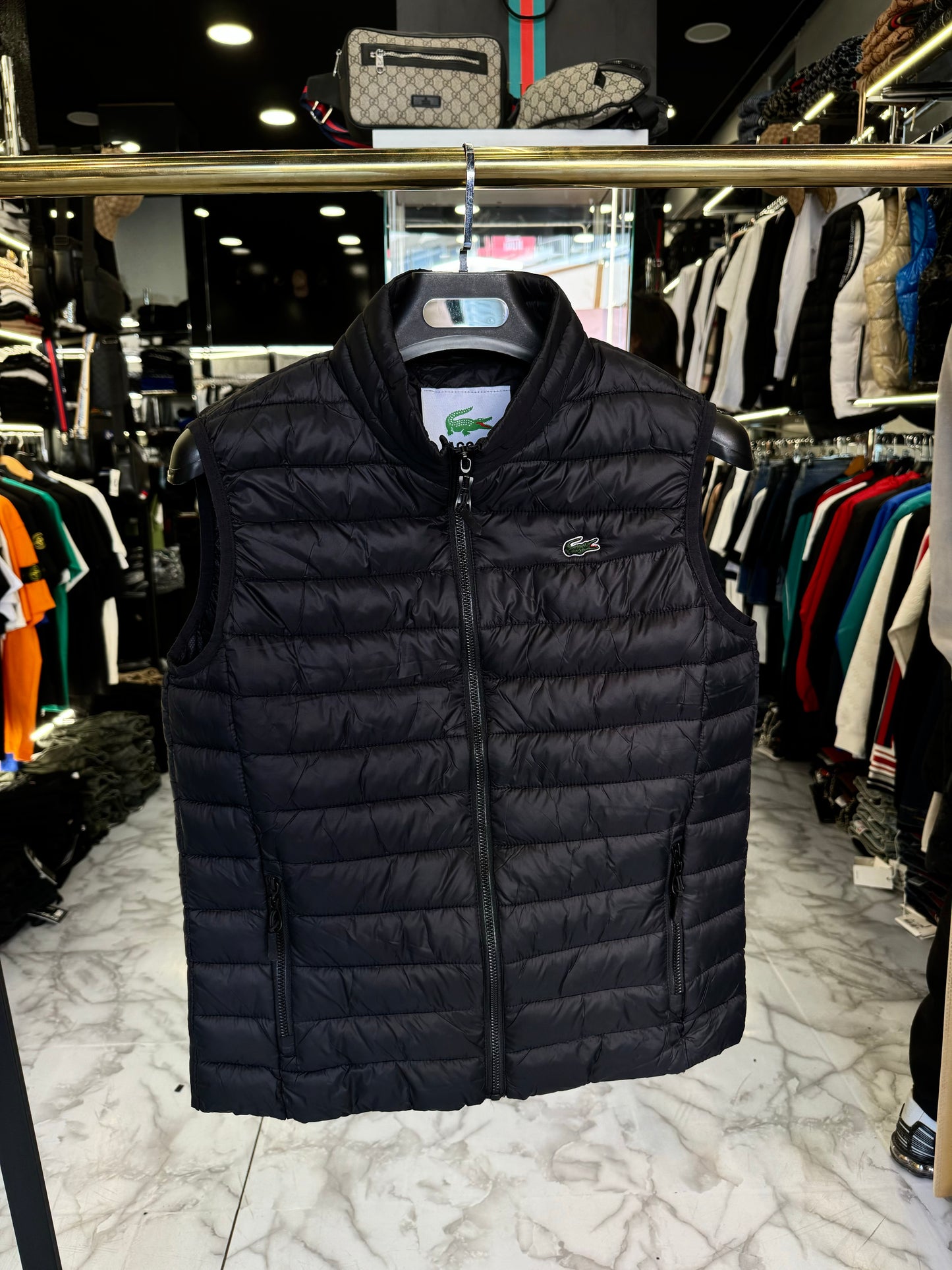 LACOSTE - ΑΜΑΝΙΚΟ ΜΠΟΥΦΑΝ