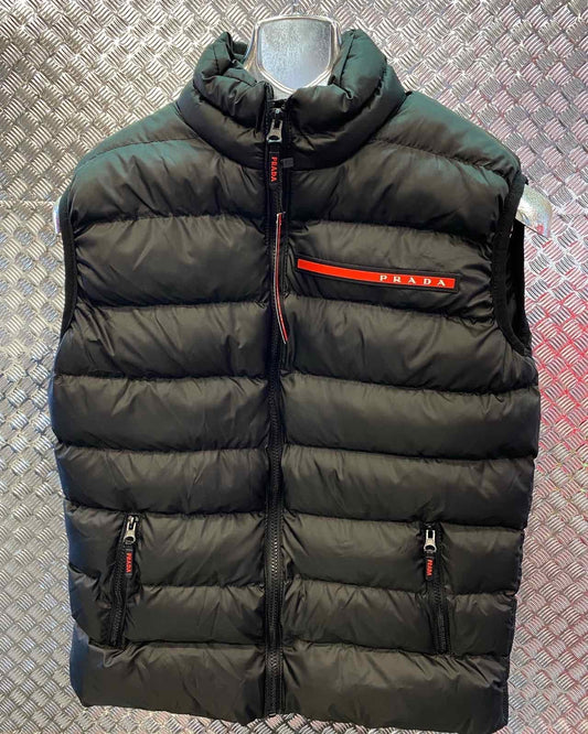 Prada Αμάνικο Μπουφάν