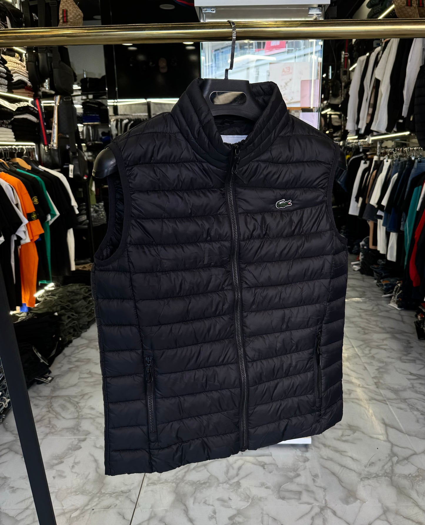 LACOSTE - ΑΜΑΝΙΚΟ ΜΠΟΥΦΑΝ