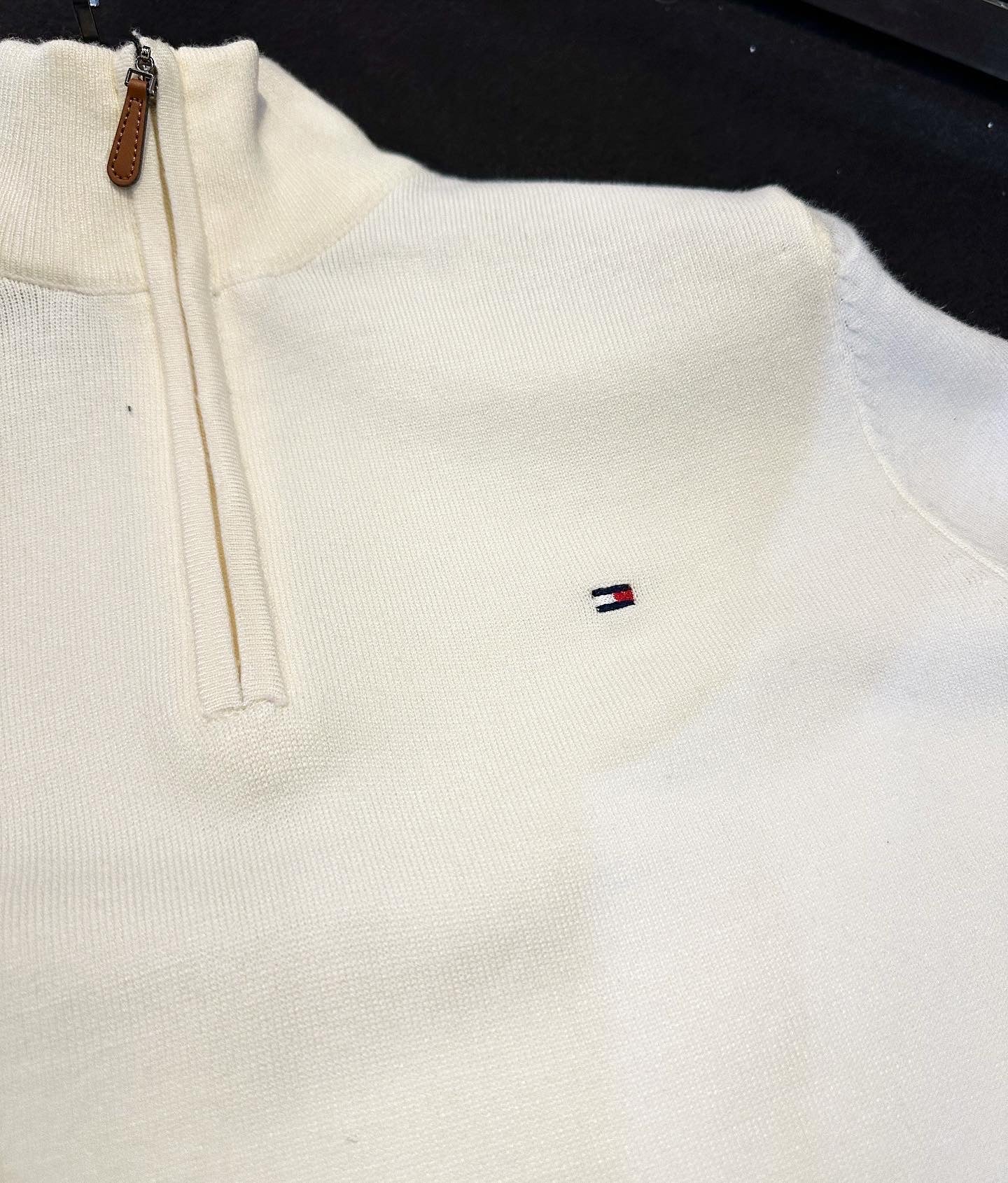 Tommy Hilfiger Λευκο Ζιβανγκο Φερμουαρ