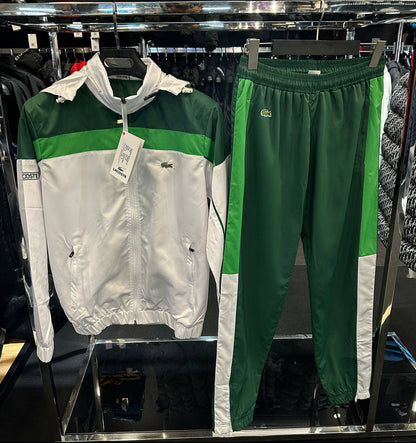 LACOSTE ΣΕΤ - ΛΕΥΚΟ ΠΡΑΣΙΝΟ