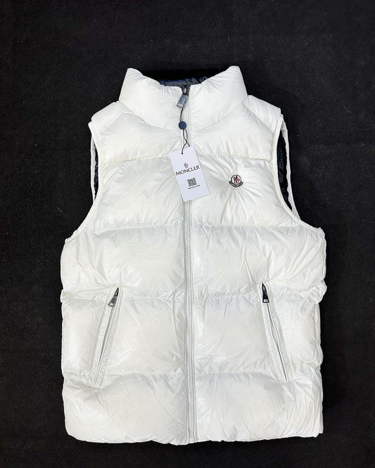 MONCLER - ΛΕΥΚΟ ΑΜΑΝΙΚΟ ΜΠΟΥΦΑΝ