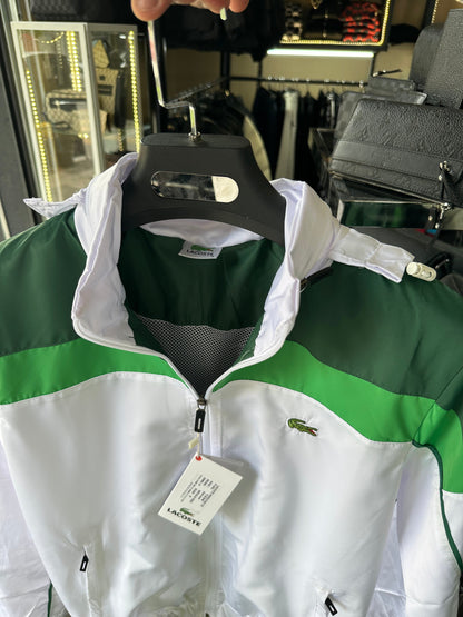 LACOSTE ΣΕΤ - ΛΕΥΚΟ ΠΡΑΣΙΝΟ