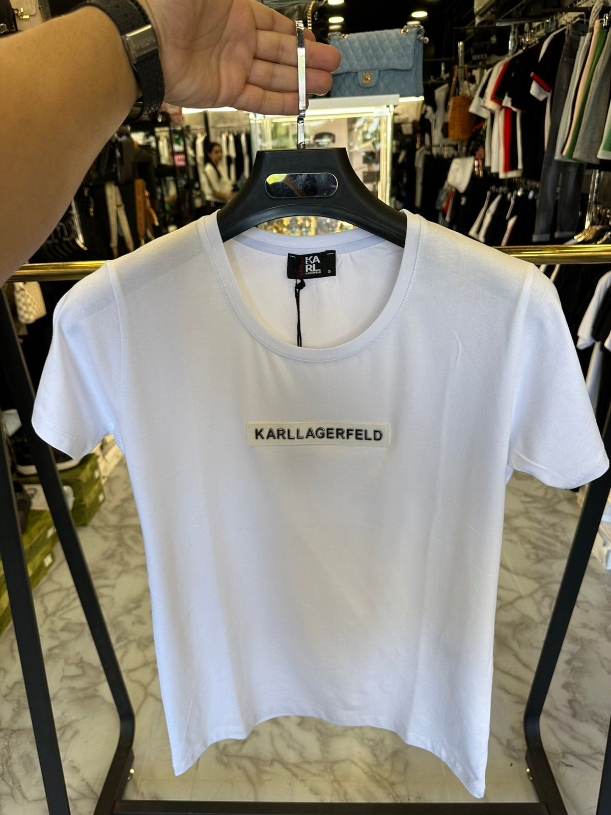 ΓΥΝΑΙΚΕΙΟ T-SHIRT - KARL LAGERFELD