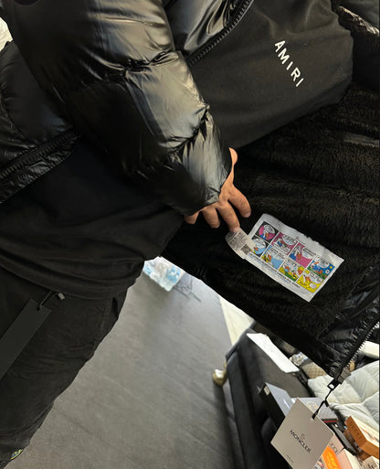 MONCLER ΜΠΟΥΦΑΝ ΜΑΥΡΟ