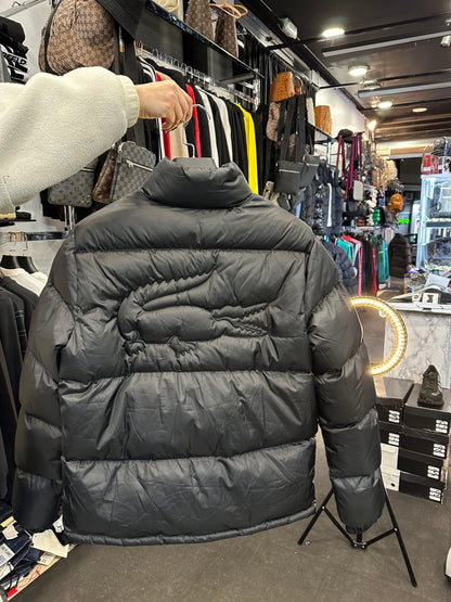 LACOSTE ΜΑΥΡΟ ΜΠΟΥΦΑΝ