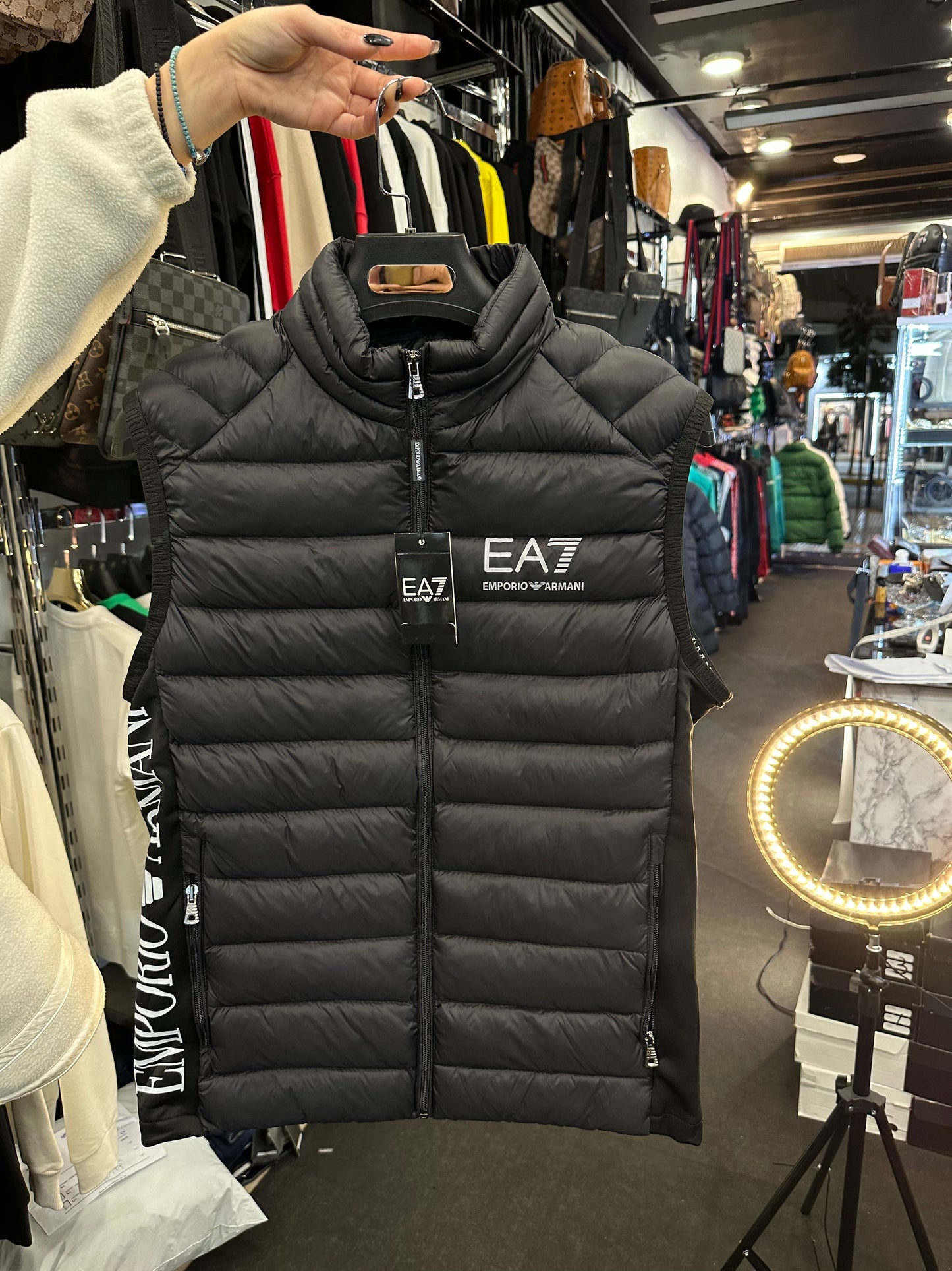 GIORGIO ARMANI EA7 ΑΜΑΝΙΚΟ ΜΠΟΥΦΑΝ