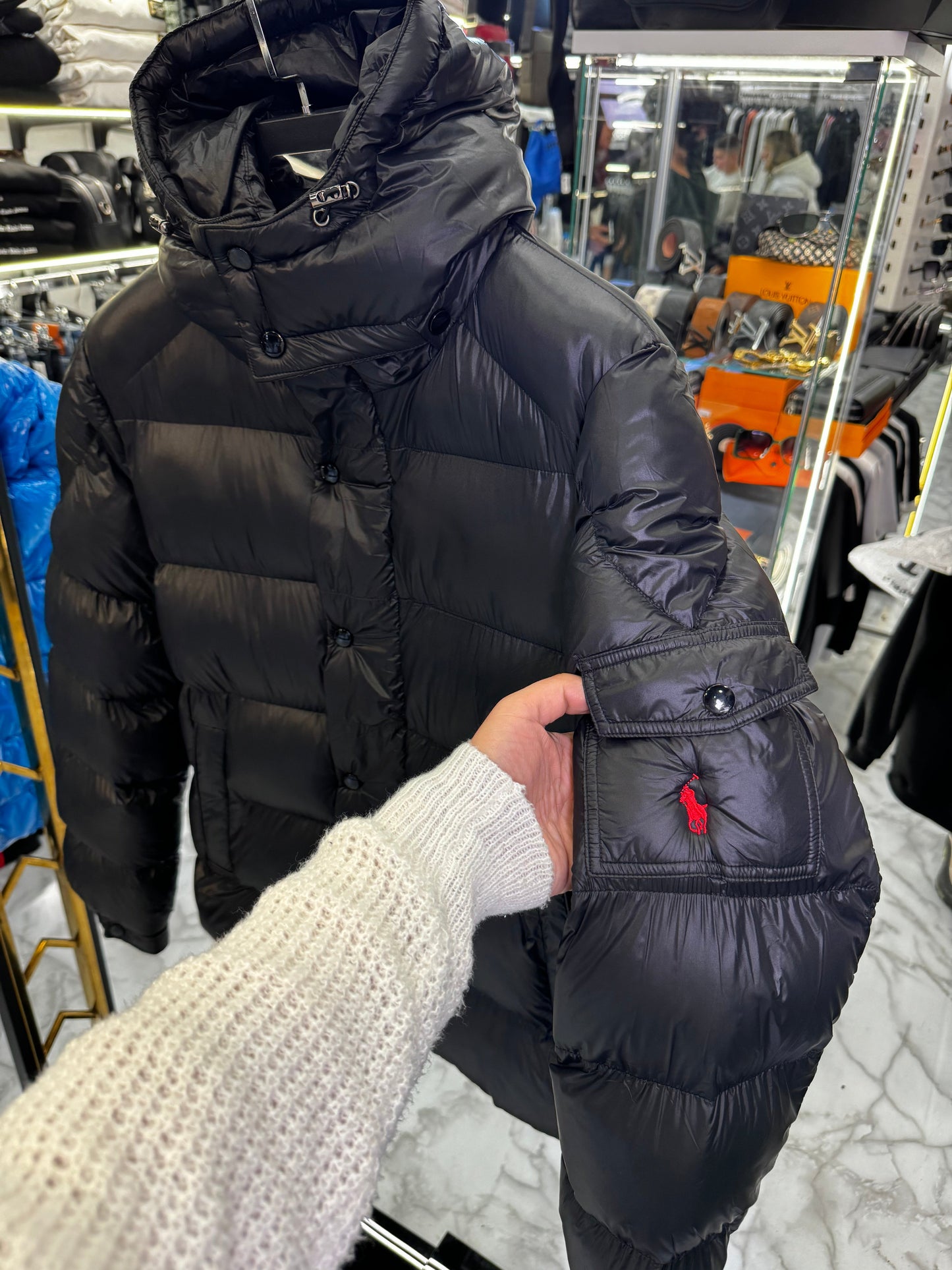 POLO ΜΑΥΡΟ ΜΠΟΥΦΑΝ 2024