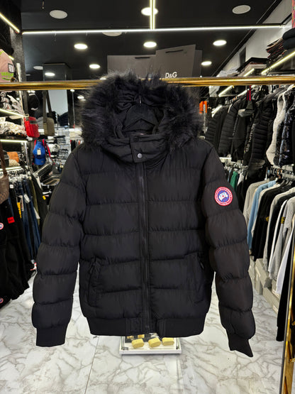 CANADA GOOSE ΜΑΥΡΟ ΜΠΟΥΦΑΝ 2024