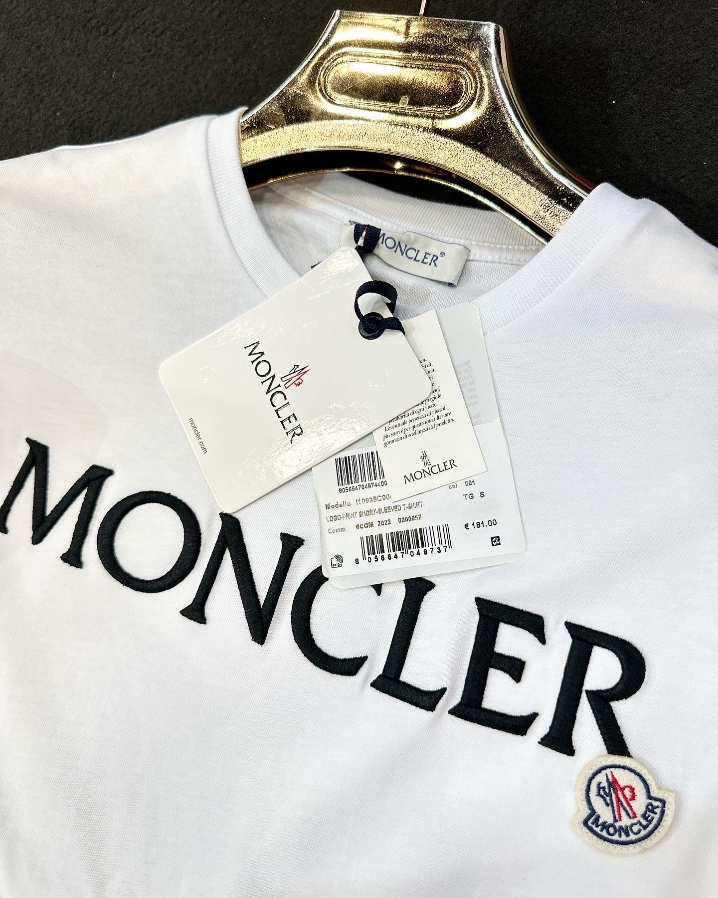 Moncler T-Shirt White